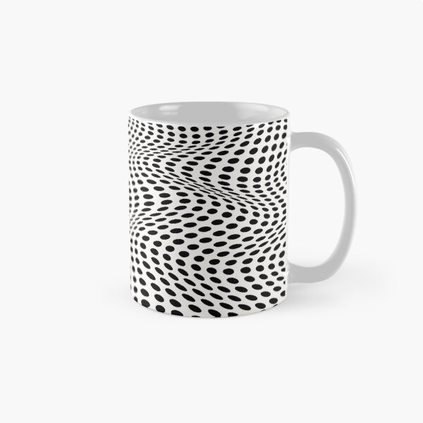 Item preview, Wavy Dots - Black & White designed and sold by SilverPegasus.