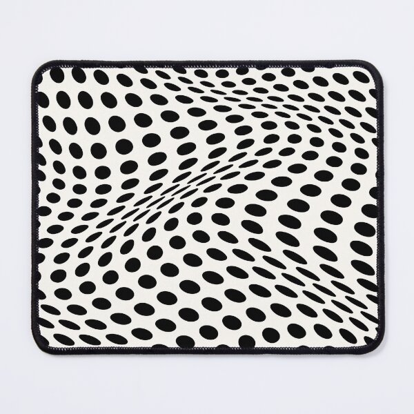 Item preview, Wavy Dots - Black & White designed and sold by SilverPegasus.