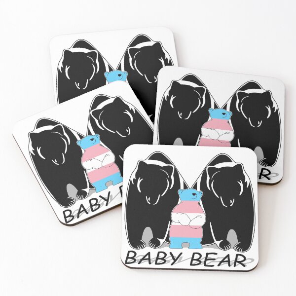 Item preview, Transgender Pride Baby Bear 2 Mamas designed and sold by Bunny Loven.