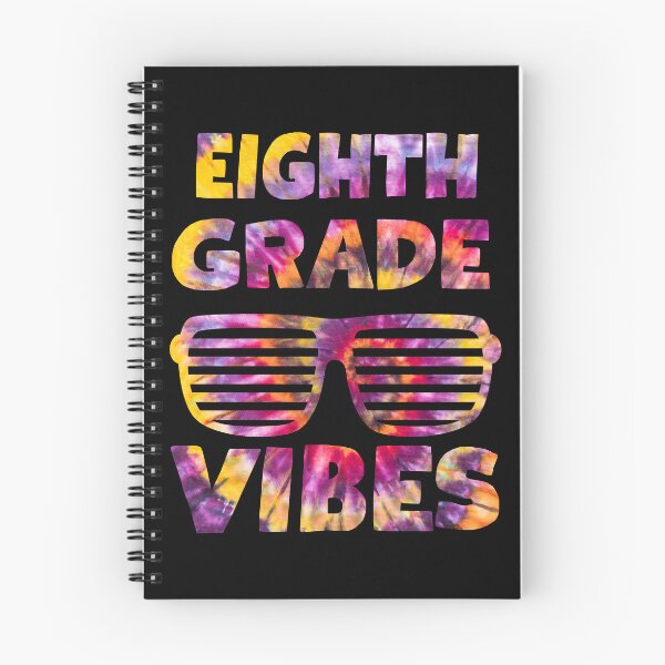 Artikelvorschau, Tie Dye Achte Klasse Vibes Teacher Student Back To School entworfen und verkauft von PansyBoyd.