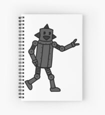 Vintage CP Robot 1 Spiral Notebook