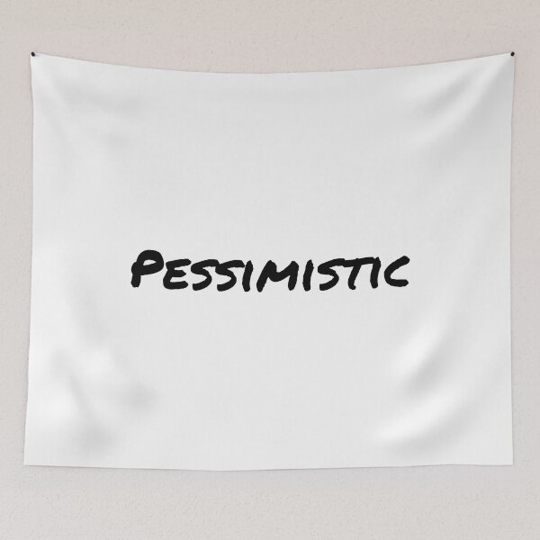 Item preview, I am pessimistic emotion and mood  designed and sold by Therapy by Sen.