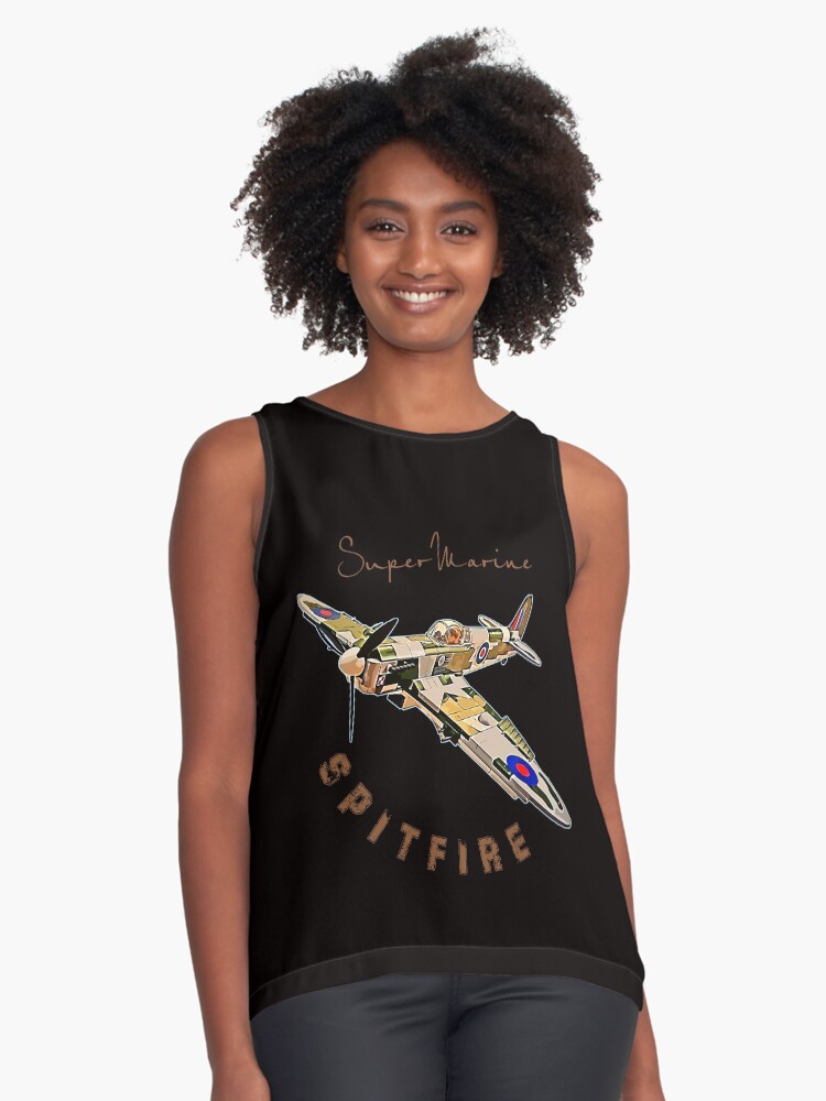 Vista previa del artículo con la obra «Blusa sin mangas», diseñado y vendido por Aerolovers.