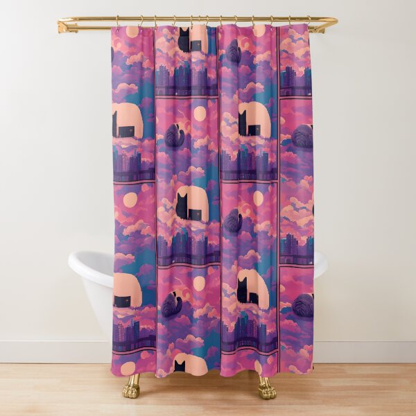 CAT-003 Shower Curtain