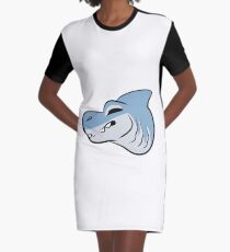 Shark snoot Graphic T-Shirt Dress