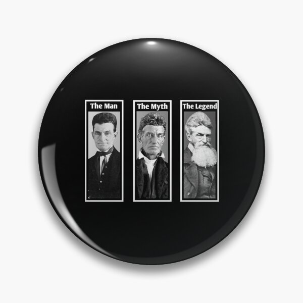 Item preview, The Man, The Myth, The Legend....John Brown Black and White T-Shirt designed and sold by Judore690.