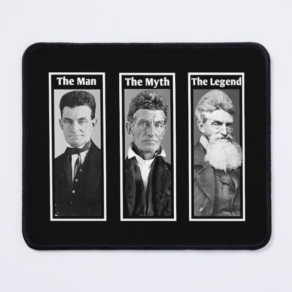 Item preview, The Man, The Myth, The Legend....John Brown Black and White T-Shirt designed and sold by Judore690.