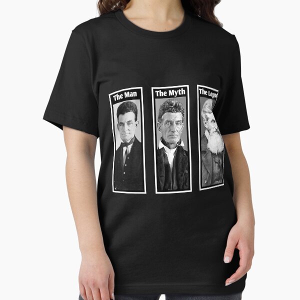 Item preview, The Man, The Myth, The Legend....John Brown Black and White T-Shirt designed and sold by Judore690.