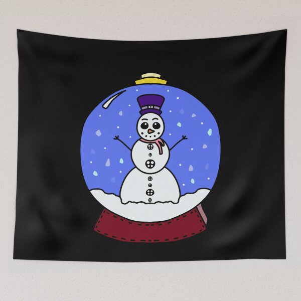 Item preview, Boule à neige bonhomme de neige designed and sold by NavamiKonda.