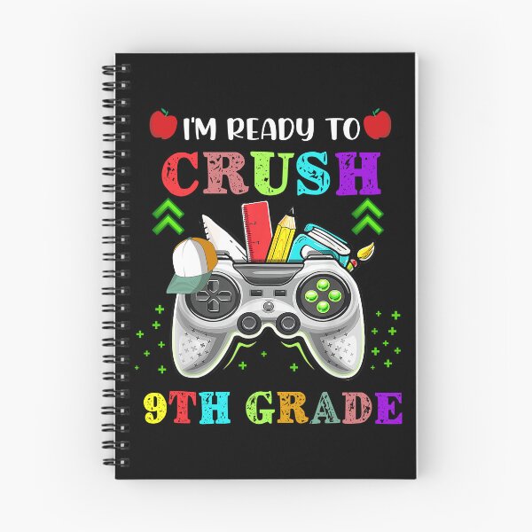 Item preview, I'm Ready To Crush 9th Grade Back To School Video Game Boys designed and sold by ChristYoung90.