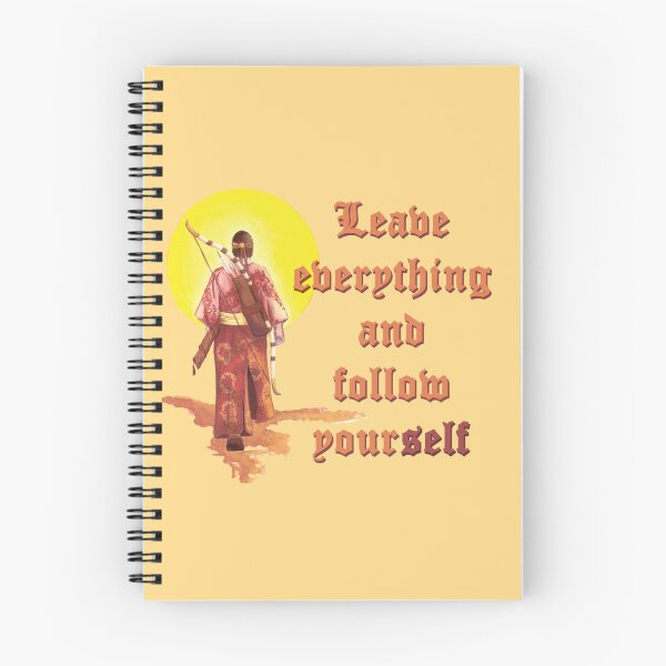 Item preview, Samurai (English version) - "Leave everything and follow yourself" designed and sold by WanderingGraha.