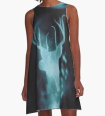 Stag Spirit Guide A-Line Dress