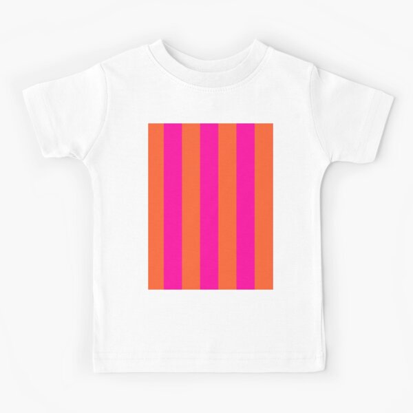 Strawberry Zebra Pattern - Pink Zebra Stripes | Kids T-Shirt