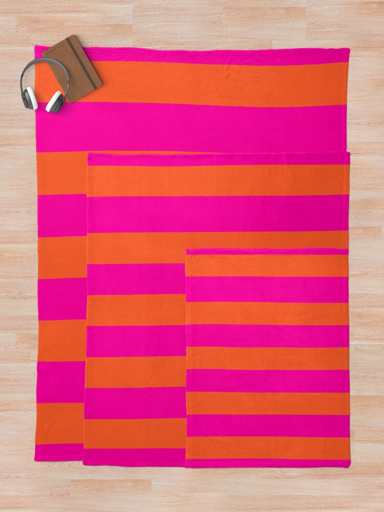 Orange and pink online blanket