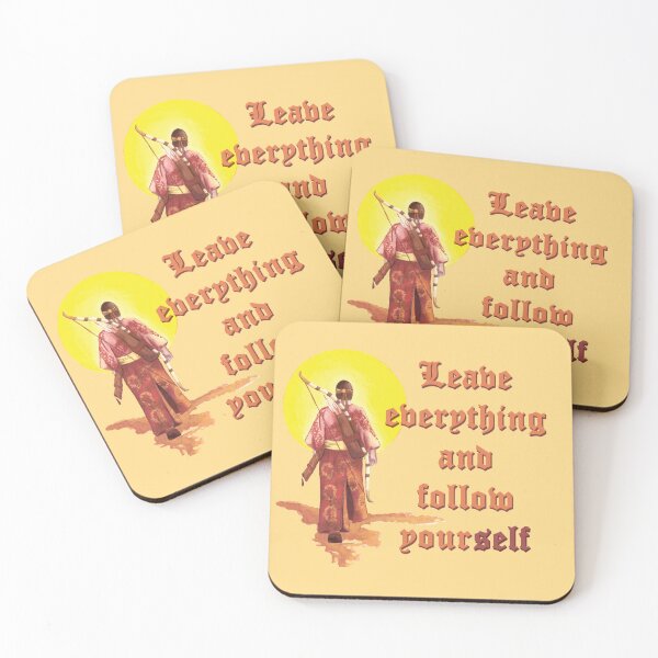 Item preview, Samurai (English version) - "Leave everything and follow yourself" designed and sold by WanderingGraha.