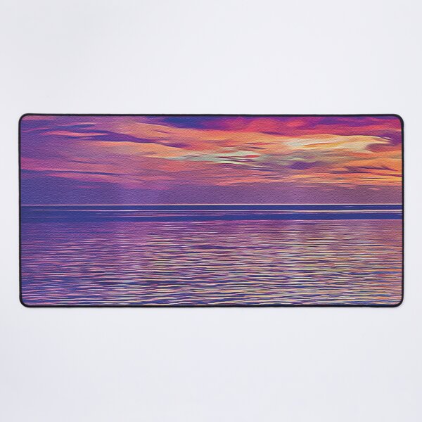 Item preview, Malibu Beach Sunset - Oil Painting designed and sold by Unaiza Khalid.