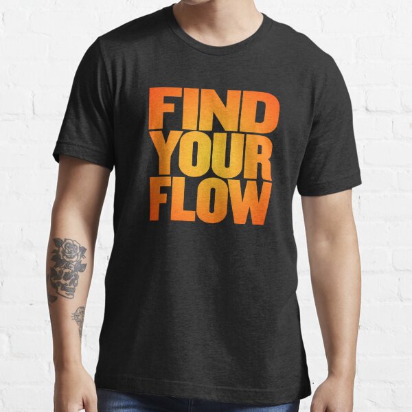 Find Your Flow Black Top