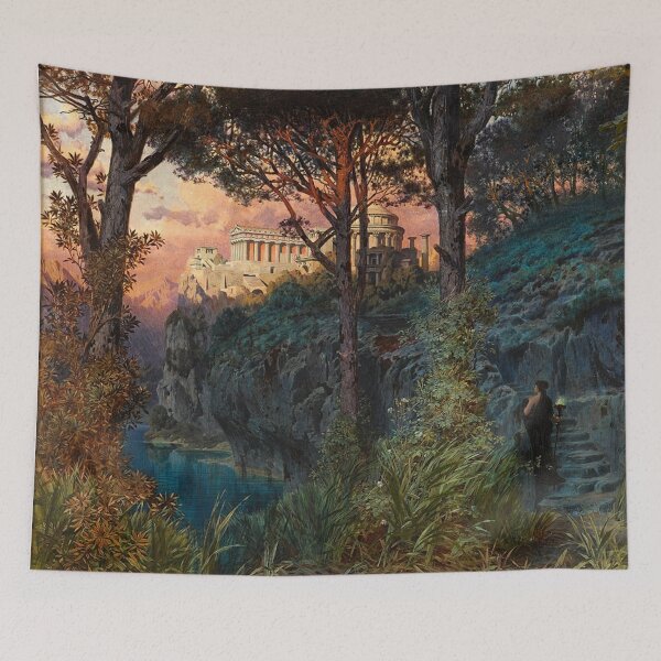 Item preview, Forgotten ruins by Ferdinand Knab designed and sold by Vintage Designs +.