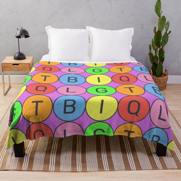 Item preview, LGTBIQ - Basic Pastel colors rainbow 3x2 Circles - Dark text - Color variation 2 designed and sold by RainbowWordLand.