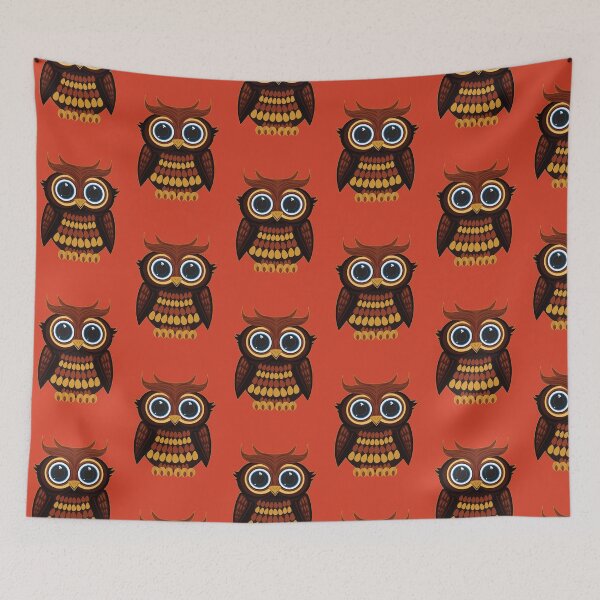 Item preview, Friendly Owl - Orange designed and sold by Adamzworld.