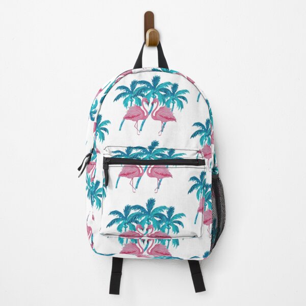 Item preview, Pink Flamingos and Coconut Palm Trees designed and sold by MatsonArtDesign.