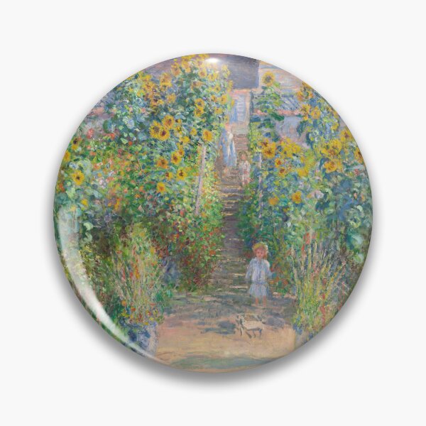 Artikelvorschau, Der Garten des Künstlers - Monet-Druck entworfen und verkauft von sunbeamstudios.