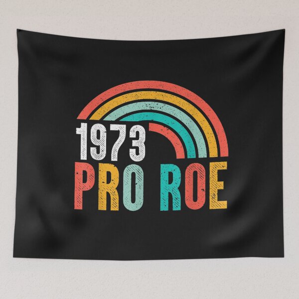 Item preview, Vintage Rainbow 1973 Pro Roe Feminist Reproductive Rights T-Shirt designed and sold by Dieter-Marshall.