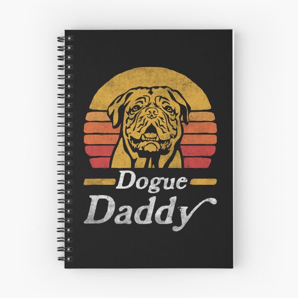 Item preview, Retro Vintage Dogue De Bordeaux Daddy designed and sold by More Cute Dogs.