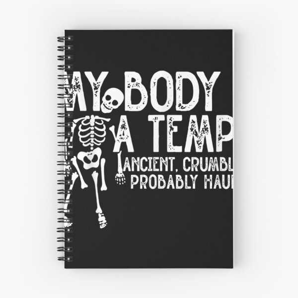 Item preview, My Body Is A Temple Ancient, Crumbling & Probably Haunted designed and sold by NormanRedmann.