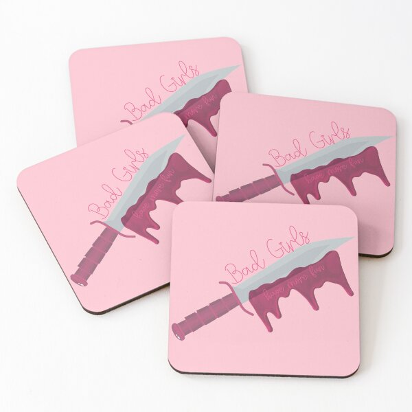 Item preview, BAD GIRLS HAVE MORE FUN Pink Blade designed and sold by everything4eva.