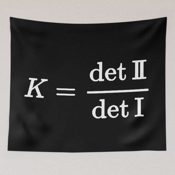 Item preview, Gaussian curvature of a surface, differential geometry designed and sold by NoetherSym.