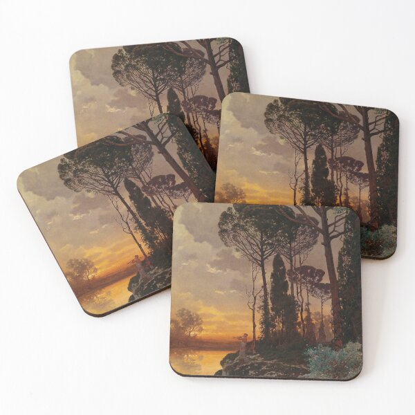 Item preview, Woodland scene by Ferdinand Knab  designed and sold by Vintage Designs +.