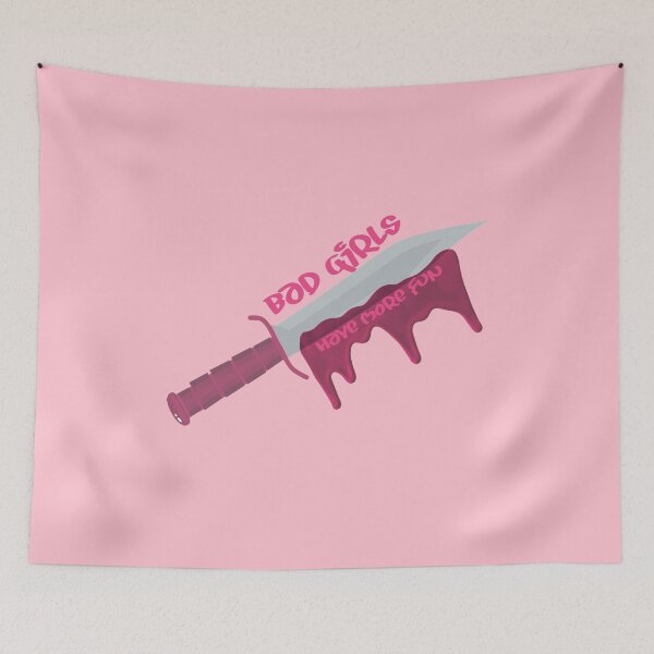 Item preview, BAD GIRLS HAVE MORE FUN Pink Blade designed and sold by everything4eva.