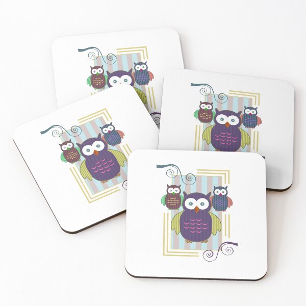 Item preview, Striped Owls designed and sold by Adamzworld.