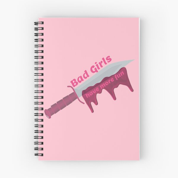 Item preview, BAD GIRLS HAVE MORE FUN Pink Blade designed and sold by everything4eva.