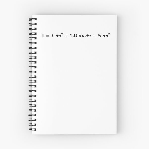 Item preview, Second fundamental form in differential geormetry designed and sold by NoetherSym.