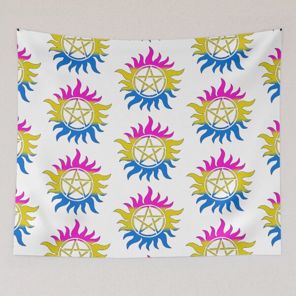 Item preview, Pansexual Anti Possession Symbol  designed and sold by KayWinchester92.