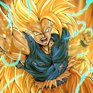 goku ssj1 Art Print