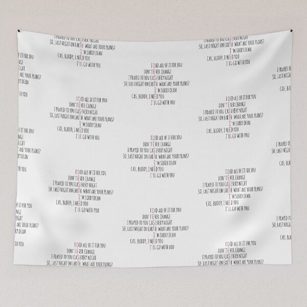 Item preview, Destiel Quotes designed and sold by KayWinchester92.