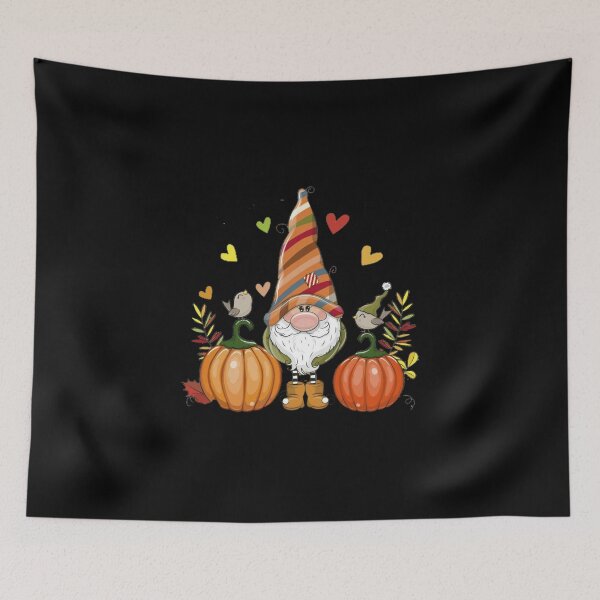 Item preview, Fall Gnome with Pumpkin designed and sold by AthleticWolves.