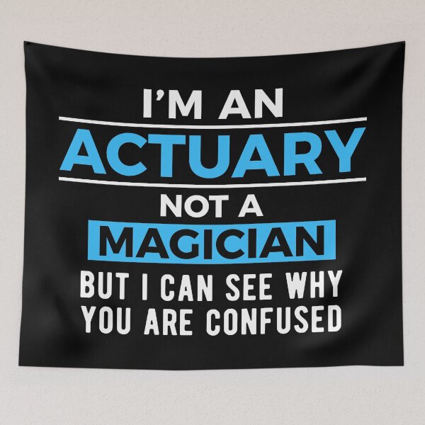 Item preview, Actuarial Science Actuary Joke designed and sold by NestaReign.