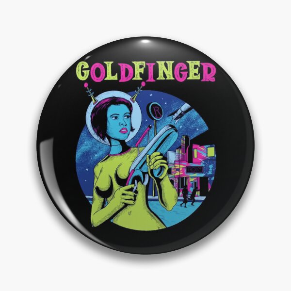 Item preview, Mens Funny Dark Red Goldfinger Band Cool Graphic Gift designed and sold by Kirby376.