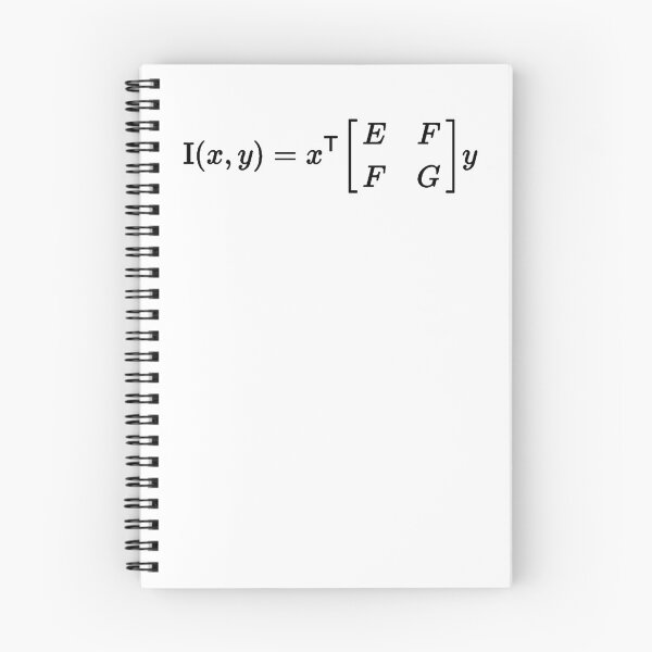 Item preview, first fundamental form in differential geormetry designed and sold by NoetherSym.