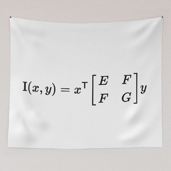 Item preview, first fundamental form in differential geormetry designed and sold by NoetherSym.