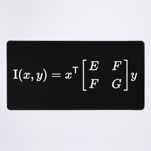 Item preview, first fundamental form in differential geormetry designed and sold by NoetherSym.