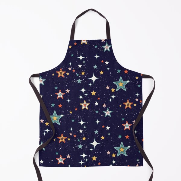 Item preview, Space Stars - Dark Indigo designed and sold by appleyards.