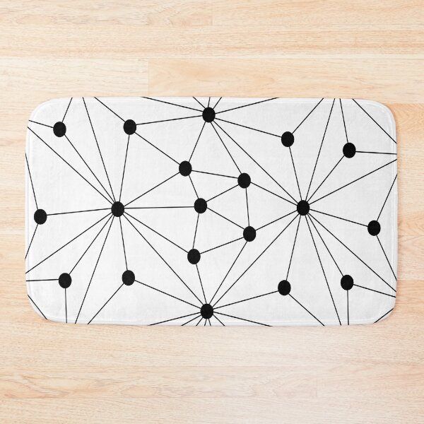 Item preview, Abstract geometric pattern - black and white. designed and sold by K.S ART.