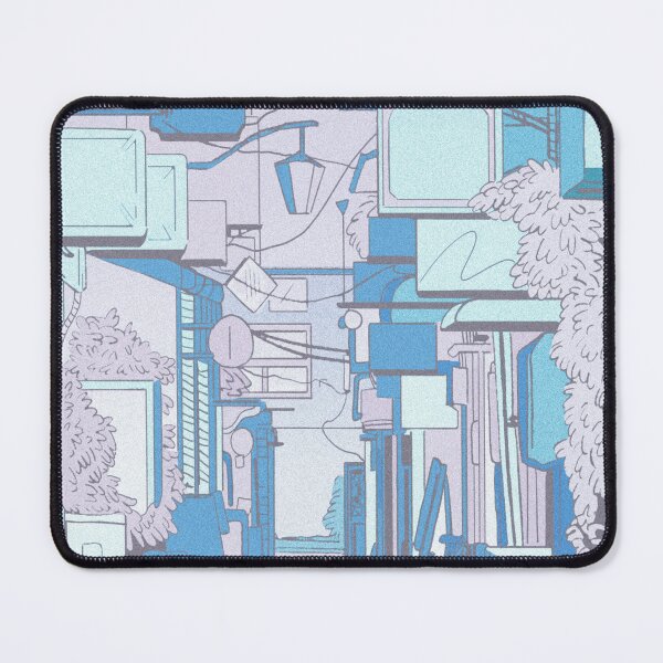 Item preview, Anime Aesthetic Blue Street designed and sold by Avani01.