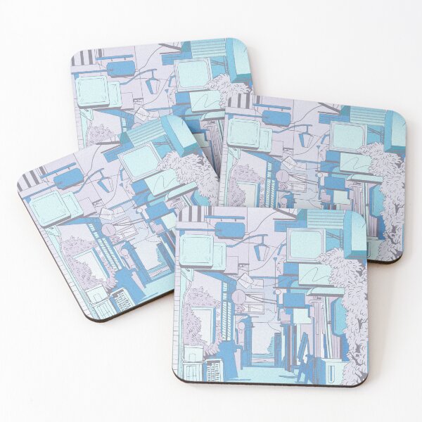 Item preview, Anime Aesthetic Blue Street designed and sold by Avani01.