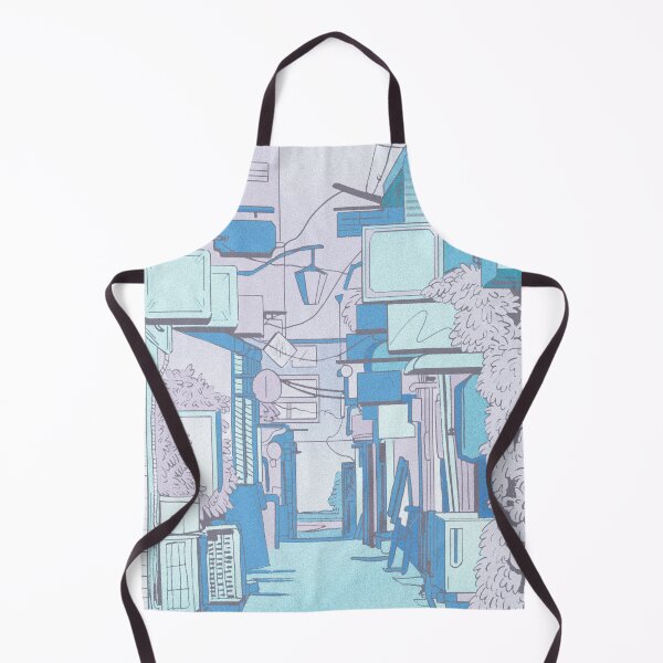 Item preview, Anime Aesthetic Blue Street designed and sold by Avani01.